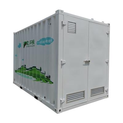 China Containerized Water Treatment Equipment Sewage Treatment Container Environmental Protection Equipment 26.8CBM for sale