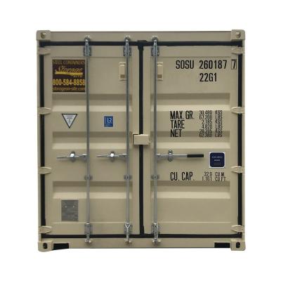 China New China Supplier 20GP Dry Cargo Container Tri Door 20GP ISO Dry Container Transport Equipment 32.9CBM for sale