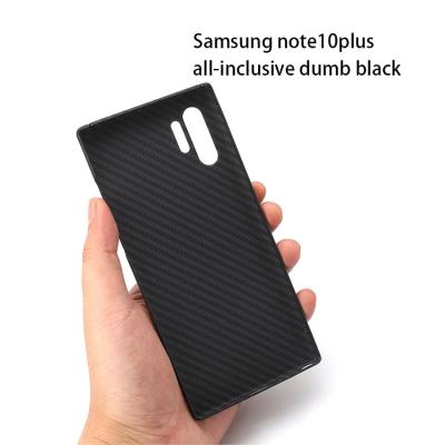 China Shockproof For Note 10/Plus/S10 Carbon Fiber Phone Case Full Cover Protective Mobile Phone Case For Samsung for sale