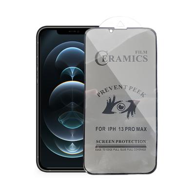 China Tempered Glass Convenient Mobile Phone Anti-peek Protective Film For iPhone 13 13Pro 13 pro 13 max mini for sale