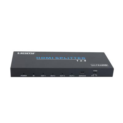 China Unique hot sale signal design video format up to 4k 2k 1*4 18gbps splitter FT-V8MX-51H120B for sale