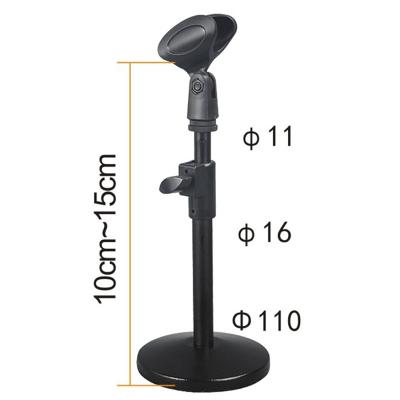 China Mic Stand Microphone Professional Steel Desk Table Mic Stand for Office for sale