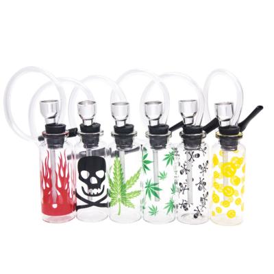 China Hot Selling Portable Hookah Hookah Hookah Glass Accessories 17*30*110mm for sale