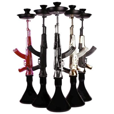 China Hot Selling High End Hookah Hookah Shisha Accessories Large Hookah 21*21*78cm for sale