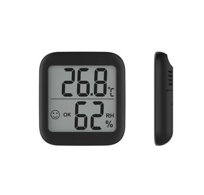 China Hot Selling Minimalist Home LCD Hygrometer Digital Thermometer Cigar Indoor Hygrometer for sale