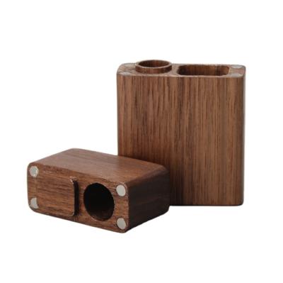 China Modern Wooden Custom Weed Cigarette Holder Pipe Accessories Slugger Smoking Smoking Canoe for sale