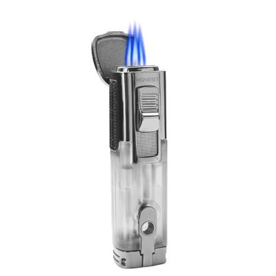 China Hot Selling Pipe Lighter, Windproof Fire-Breathing Cigar Lighter 84.3*21.2*29.1mm for sale