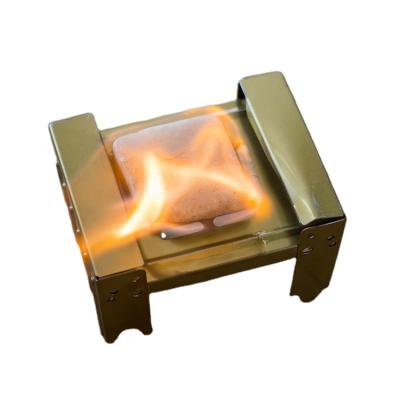 China HQ-M02B HongQiang Outdoor Survival Gold Military Supply Easy Use Camping Stove for sale