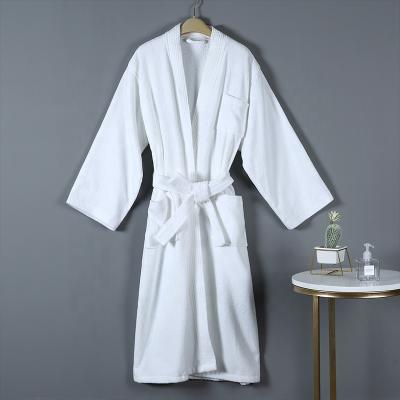 China 2021 Wholesale Design Luxury Custom Luxury SPA Bathrobe Kimono 100% Cotton Breathable Long Sleeve For Adult Men for sale