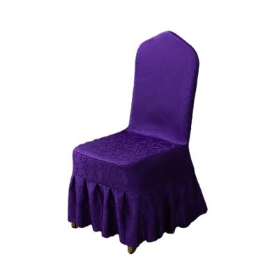 China Wholesale custom cheap banquet chair plain factory restaurant elastic seat cover elastic seat cover for sale