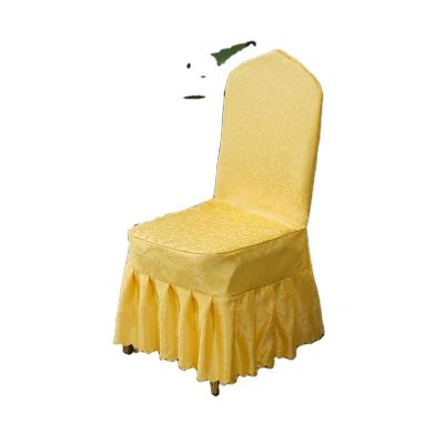 China Simple Hot Selling Elastic Seat Cover Wedding Restaurant Office Banquet Chair Cover for sale