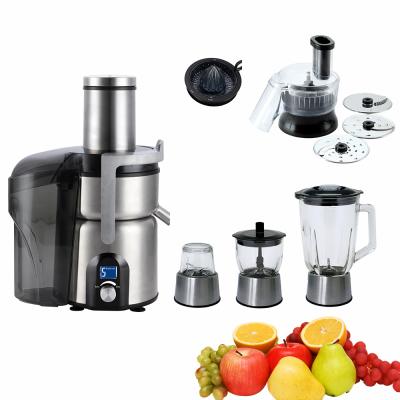 China Hotel CAFULONG Electric Smoothie Juicer Tomatodo Carrot Squeezer Stainless Steel Juicer Extractor Machine for sale