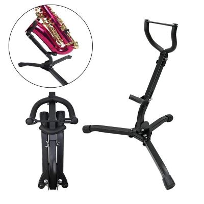 China Portable Joint Bracket Alto Tenor Musical Instrument Accessories for Alto Tenor Saxophone Saxophone Stand Floor Stand Display Woodwinds for sale