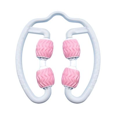 China 2021 Slim Ring Clamp Leg Roll Relaxation Massager Leg Muscle Massager Fitness Pilates Yoga Roller Leg Massager for sale