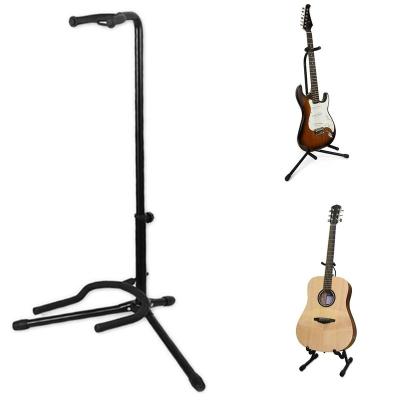 China Modern+Special Musical Instrument AccesGuitar Floor Stand Holder Bass Lute Display Rack Electric Portable Guitar Bass Lute Bracket for sale