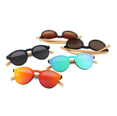 China Round made in china wholesale bamboo sunglasses, good prices wood framed sunglasses for sale