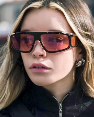 China Fashion Sunglasses 2020 New Arrivals Shape Modern Cool Side Shield Lens Style Men Women Sunglasses UV400 Square Sunglasses for sale