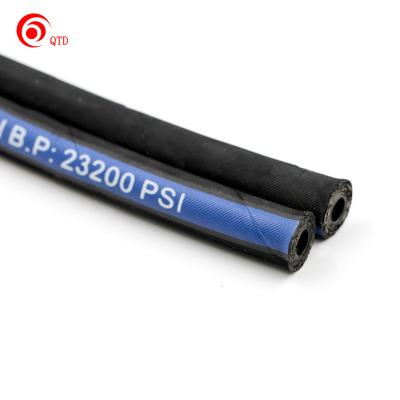 China Used For Petroleum Hydraulic Fluids Base High Pressure Rubber Hydraulic Hose Durable Hose Pipe for sale