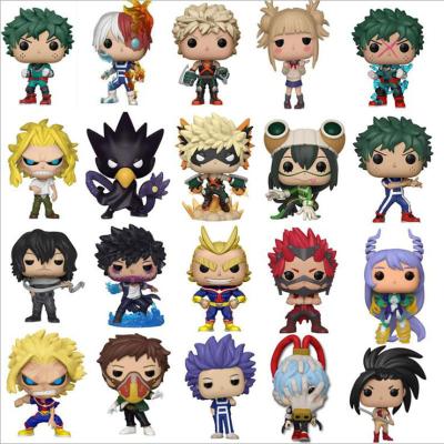 China Pop Toy My Hero Academia Funko Model Deku Bakugou Katsuki Todoroki Shoto Pop Figure Cartoon Toy New Arrival My Hero Academia Anime Funko Pop for sale