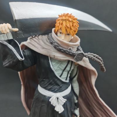 China Cartoon Toy Hot Selling Bleach Anime Figure PVC Model Toy Kurosaki ichigo Bleach Anime Action Number for sale