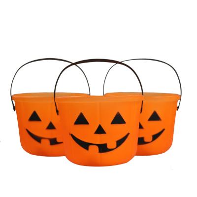 China Fashion Halloween Pafu Trick or Treat Pumpkin Bucket Jack O Lantern Candy Basket Halloween Party Supplies Halloween Pumpkin Craft for sale