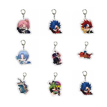 China Hot Selling Fashion 20 Styles SK8 The Infinity Cartoon Character Pendant Anime Action Keychains for sale