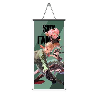 China Portable Gameverse 35*75cm 6 Styles SPOT FAMILY X Loid Forger Yor Anya Waterproof Anime Fabric Wall Scroll Poster Custom Design Wallscroll for sale