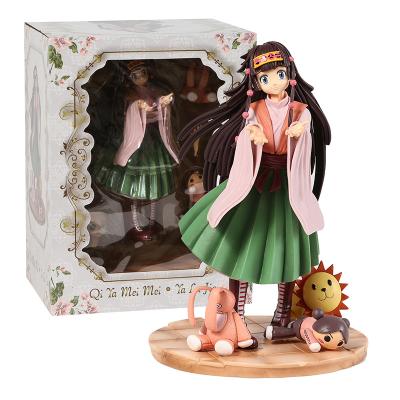 China Comic Toy Gameverse 25CM HUNT Three Face Changed Alluka Zoldyck Painted Figure Manga Action Figures Anime Toys for sale