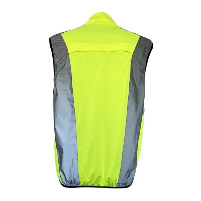 China 2021 New Fashion Fabric Safety Vests Custom Hot Selling Reflective Safety Yellow Vest for sale