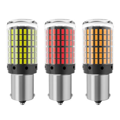 China Canbus 1156 1157 7440 7443 3157 Super Bright Canbus 144SMD 3014 LED Turn Signal Light Bulbs For Car for sale