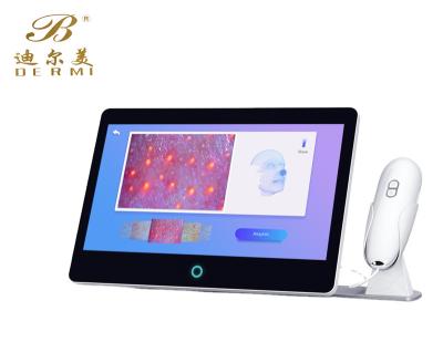 China Professional Facial Skin Analyzer Digital Facial Analyzer Skin Acne Analysis HD Large Screen Smart System for sale