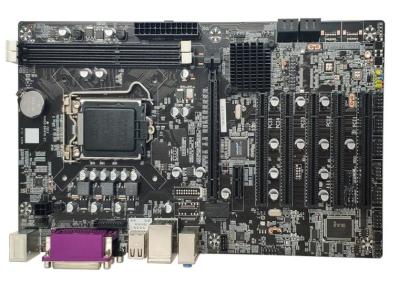 China PCH H61 Chip Industrial ATX Motherboard 2 LAN 6 COM VGA HDMI ATX-H61AH268 for sale