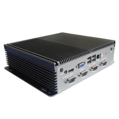 China Double LAN 6COM 128G MSATA Fanless Box PC Intel 3317U MIS-ITX06FL for sale