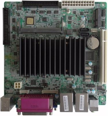 China ITX-J1800DL288 8 RS232 Mini ITX Motherboard / Intel Mini Itx Board Soldered On board Intel J1800 CPU for sale