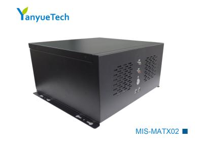 China MIS-MATX02 bettete industriellen PC/industriellen PC-Kasten Intel I3 2120 4lan 10com ein zu verkaufen