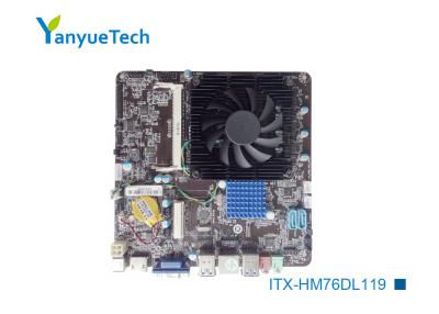 中国 ITX-HM76DL119 HM76のチップセット小型ITXマザーボード/マザーボード小型ITX Intel第2第3生成 販売のため