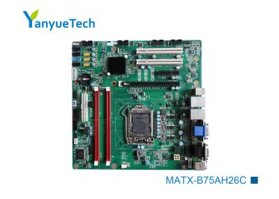 China MATX-B75AH26C 2 Mikro-ATX Motherboard Gigabit LAN/Motherboard 8 USB2.0 Intels PCH B75 Matx zu verkaufen