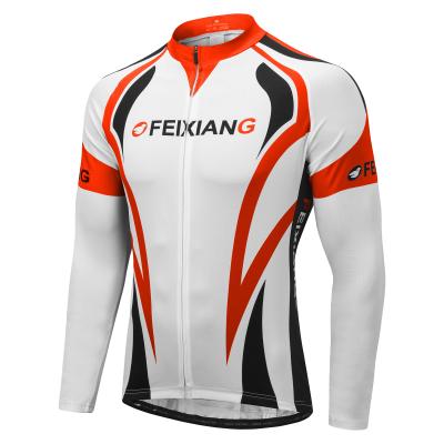 China Wholesale Customized Clothing Long Sleeve Cycling Tank Top Breathable With Back Reflective Branding For Men for sale