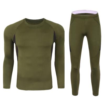 China Wholesale Fleece Lined Thermal Underwear Mens Winter Sports QUICK DRY Gear Custom Thermal Long Johns for sale