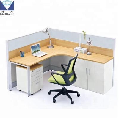 China Durable Hot Sale Walnut Green Office Glass Partition for sale