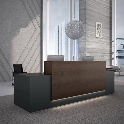 China (Other) Adjustable Reception Table Reception Counter Table Office Reception Table for sale