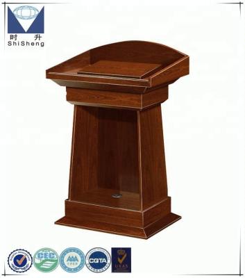 China Portable Modern Solemn MDF School Used Podium Table for sale