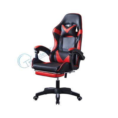 China Adjustable Boss Swivel Revolving Manager PU Executive Office Chair Leather Gaming Chair (Height) for sale