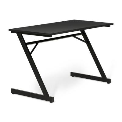 China Free Sample Simple Modern Simple Style Black Metal Frame Ergonomic Game Table for sale