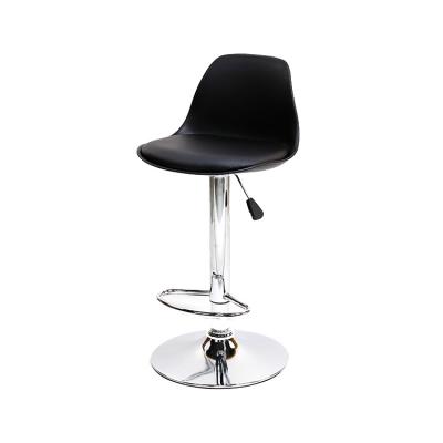 China Wholesale Modern Black White Minimalist Modern Bar Chair Height Adjustable Swivel Bar Chair for sale