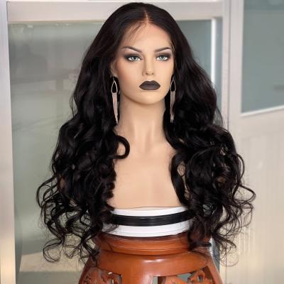 China Body Wave Joywigs HD13x4 Lace Front Wigs Bleached Transparent Lace Front Brazilian Knots Hair Body Wave Wigs for sale