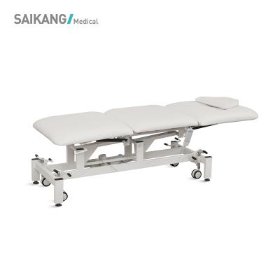 China X36 SAIKANG Metal Factory X36 Multifunctional Factory Clinic Hospital Inpatient Examination Bed Foldable Electric Price for sale