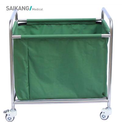 China Modern SKH 040(1) Hospital Stainless Steel Laundry Dressing Trolley for sale