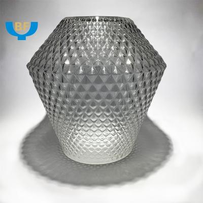 China Modern New Design Fixture Chandelier Shade Blown Glass Lighting Glass Lampshade for sale