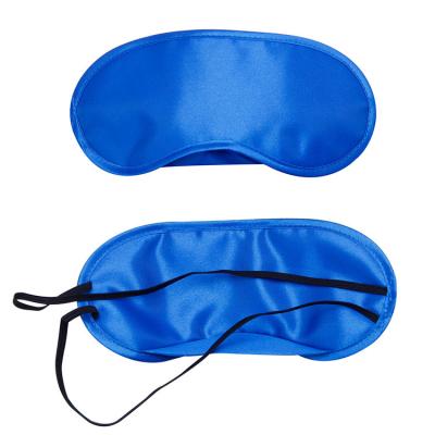 China Anti-wrinkle Promotional Cheap Polyester Sleeping Eye Mask Soft Eye Mask Shade Nap Cover Blindfold Sleeping Eye Mask for sale